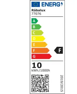 Rabalux 77076 venkovní nástěnné LED svítidlo Mataro 10 W, bílá