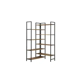 Regál Edra Black and Atlantic Pine