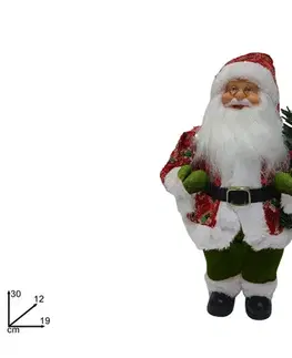 PROHOME - Santa Claus 30cm flitry