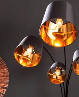 Stojací lampa LANSING Dekorhome