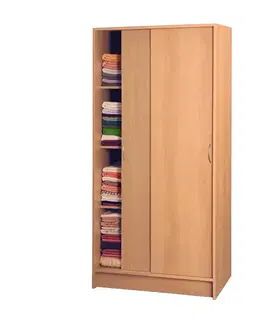 Skříň s posuvnými dveřmi 5223 buk