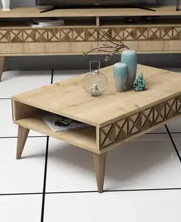 Konferenční stolek Line - Oak