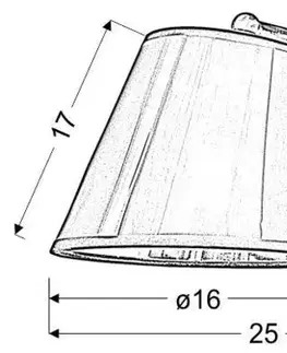 Nástěnná lampa Cortez E14, chrom
