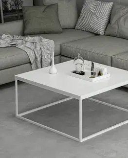 OUTLET - Konferenční stolek Loni - White