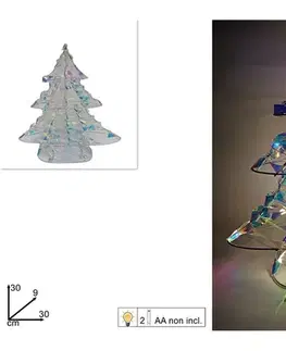 PROHOME - Stromek vánoční 30cm LED