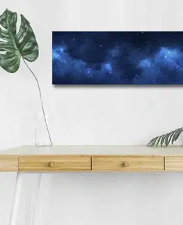 Dekorativní LED osvětlený obraz na plátně 3090NASA-017