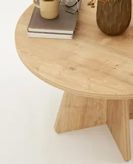Konferenční stolek Mushroom - Sapphire Oak