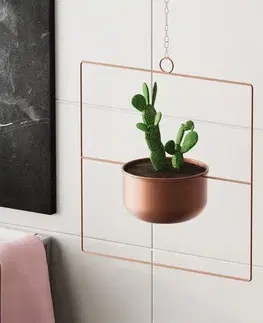 Dekorativní květináč Pandantif - Copper