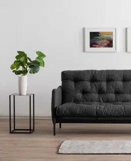 Trojmístná rozkládací pohovka Renge - Dark Grey