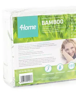 4Home Bamboo Nepropustný chránič matrace s lemem, 60 x 120 cm