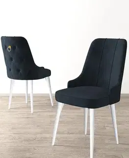 Sada židlí (6 kusů) Newa - Anthracite, Black