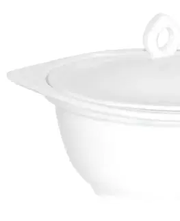PROHOME - Miska s pokličkou porcelán 13cm