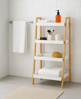 Koupelnový regál WABISABI NORDIC LADDER 4