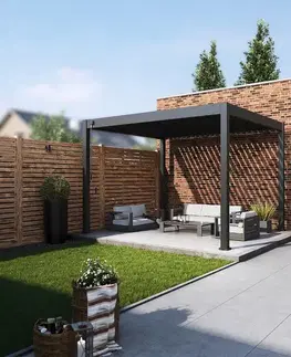 Bioklimatická pergola INTRO NEO 3,6x3 m volně stojící Rojaplast