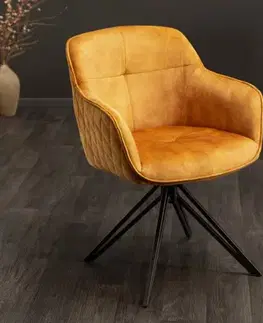 Otočné jídelní křeslo 2 ks KAINEUS Dekorhome