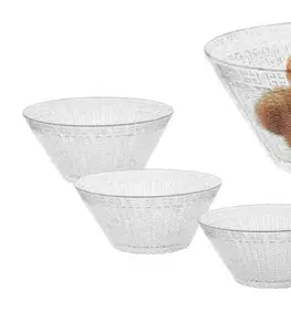 PROHOME - Sada 7-dílná 1 x misa 800ml a 6 x miska kompótová 280ml
