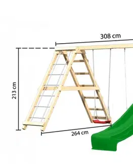 Dětské hřiště se skluzavkou Dekorhome