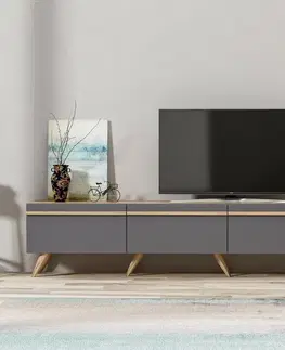 Televizní stolek Amsterdam Anthracite
