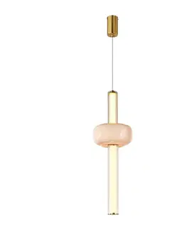 PURAS G lampa wisząca 15W LED 3000K klosz bezbarwny+biały