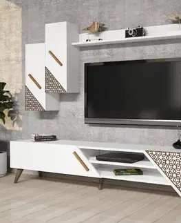 TV stěna / Sestava pod TV Beril - White