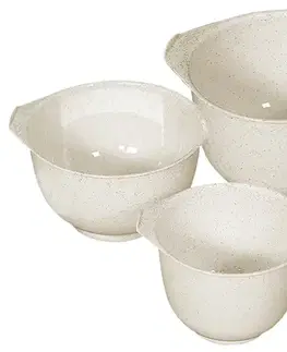 CURVER - Misky Basic 1,5L, 2,0L a 2,5L sada 3ks bílé