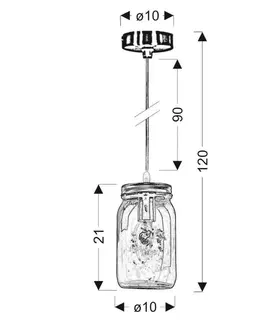 Závěsná lampa JARS Candellux