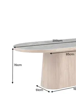 Jídelní stůl VENVET Dekorhome