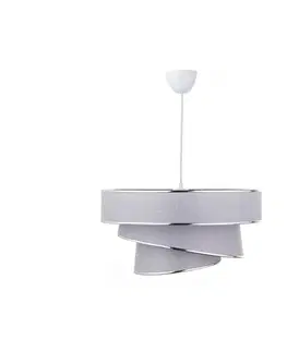 Závěsný lustr Couper - Grey, Silver