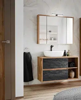 ArtCom Vysoká skříňka do koupelny HAMPTON 800