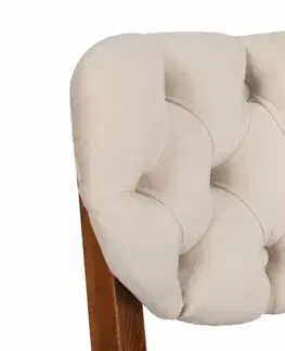 Sada jídelních židlí Elma Beige, 2 ks