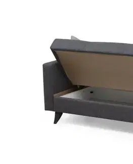 Rozkládací pohovka Polya Dark Grey