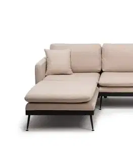 Rohová sedací souprava Reya - Cream