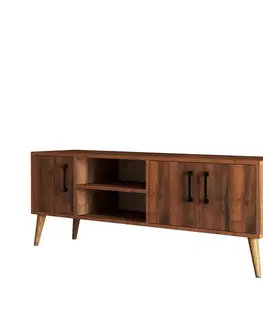 Televizní stolek Exxen Walnut