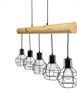 Závěsná lampa Dekorhome