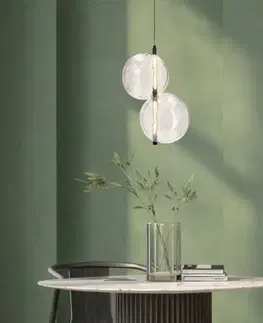 PLAYA lampa wisząca czarny 10W LED 3000K klosz bezbarwny