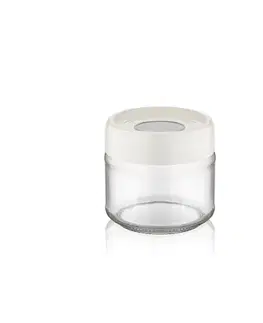 PROHOME - Dóza sklo 300ml s víčkem různé barvy