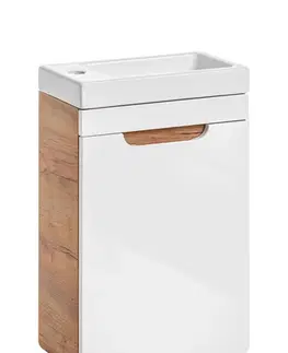 ArtCom Koupelnová skříňka s umyvadlem ARUBA White U40/1 | 40 cm