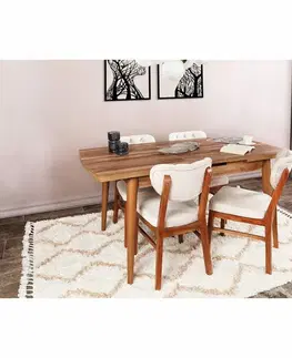 Rozkládací jídelní stůl Inci Walnut