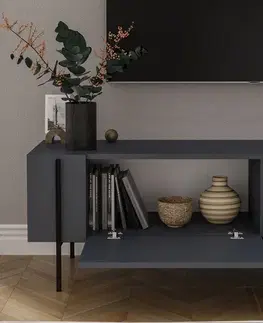 TV stolek Herman - Anthracite