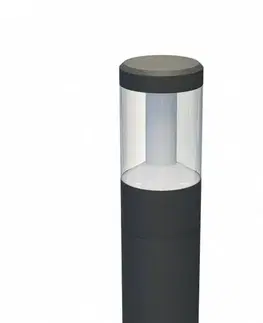 Panlux Venkovní sloupkové LED svítidlo Bella antracit, IP65, 9 W
