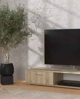 ArtAdrk TV stolek ARIDEA | dub sonoma