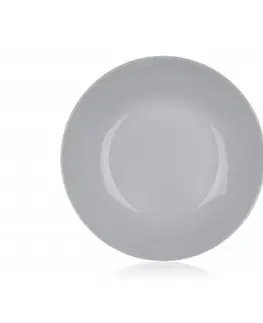 Luminarc Talíř hluboký DIWALI 20 cm, 6 ks, šedá
