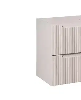 ArtCom Koupelnová skříňka s umyvadlem a deskou NOVA Cashmere DU120/2 | 120 cm