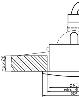 Stropní svítidlo Sh-07 IP65 Mr16