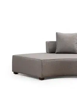 Rohová sedací souprava Gondol-4 (CHL SOL-CHLSAĞ-3R) - Grey