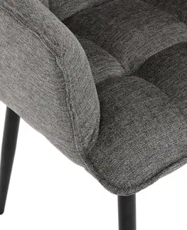 Sada jídelních židlí DCH-J2139 GREY2, 2 ks