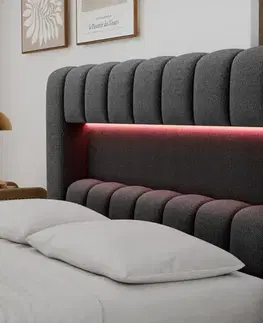 Postel Lamica 140x200 + Dřevěný rám/Standardní zdvih/kontejner