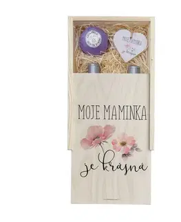 Bohemia Gifts Kosmetická dřevěná bedna - Moje maminka