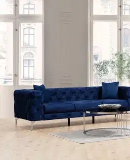 Trojmístná pohovka Como - Navy Blue