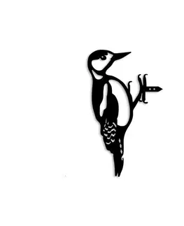 Zahradní dekorace Bird On The Branch 01 - Black